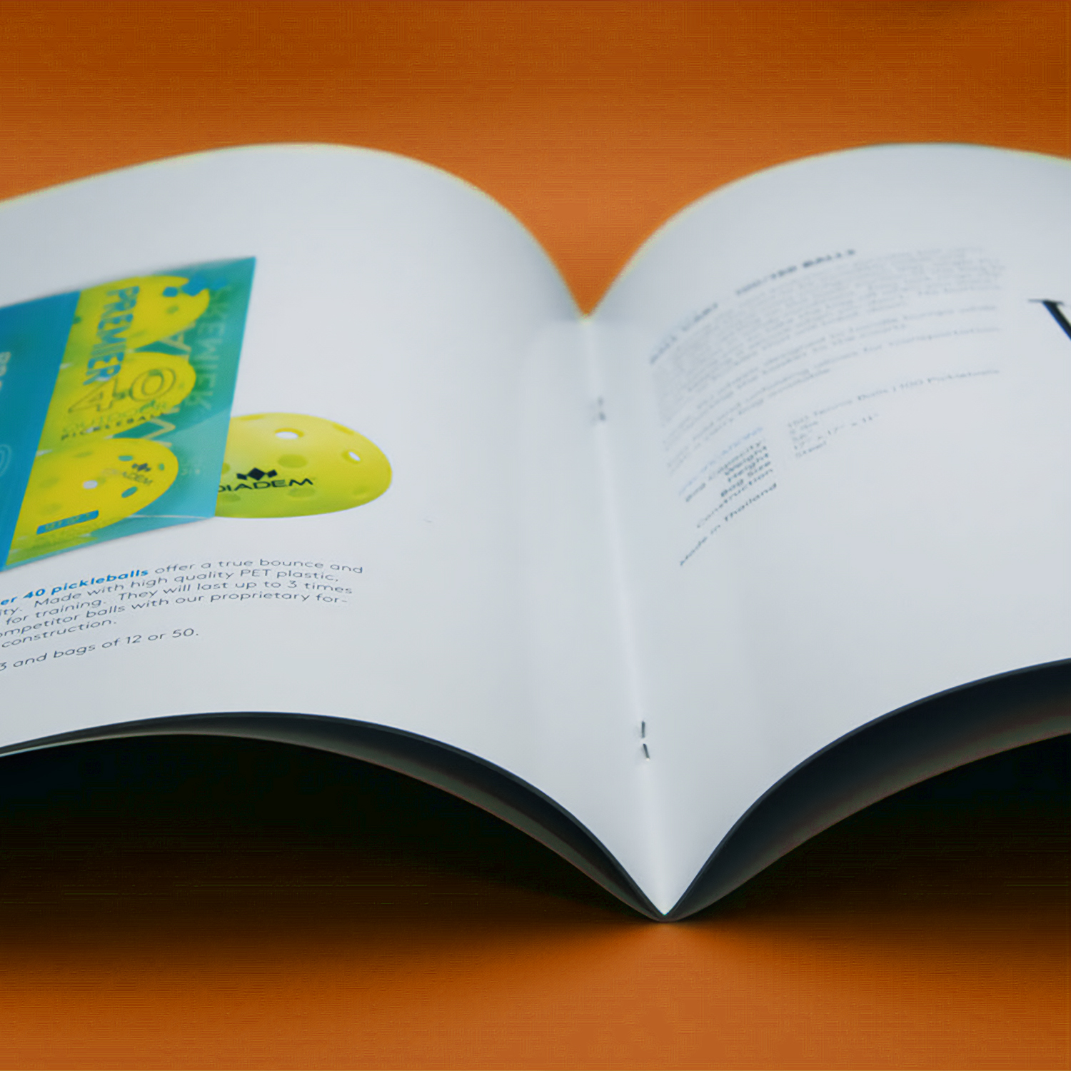 Saddle stitching binding service for booklets, provided by Printshop MK, Milton Keynes