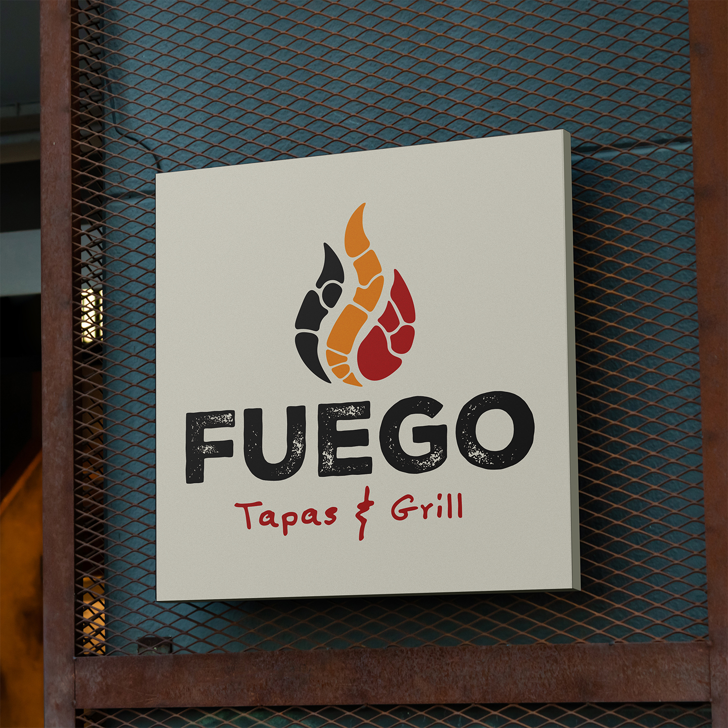 Custom tray signs for exterior branding, made by Printshop MK, Milton Keynes