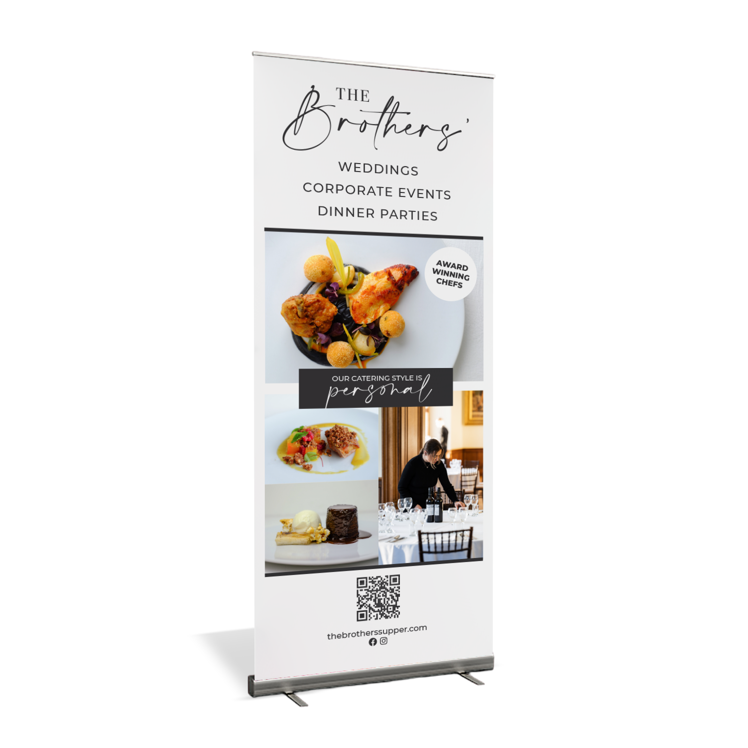 Custom printed roller banners for events and promotions by Printshop MK, Milton Keynes
