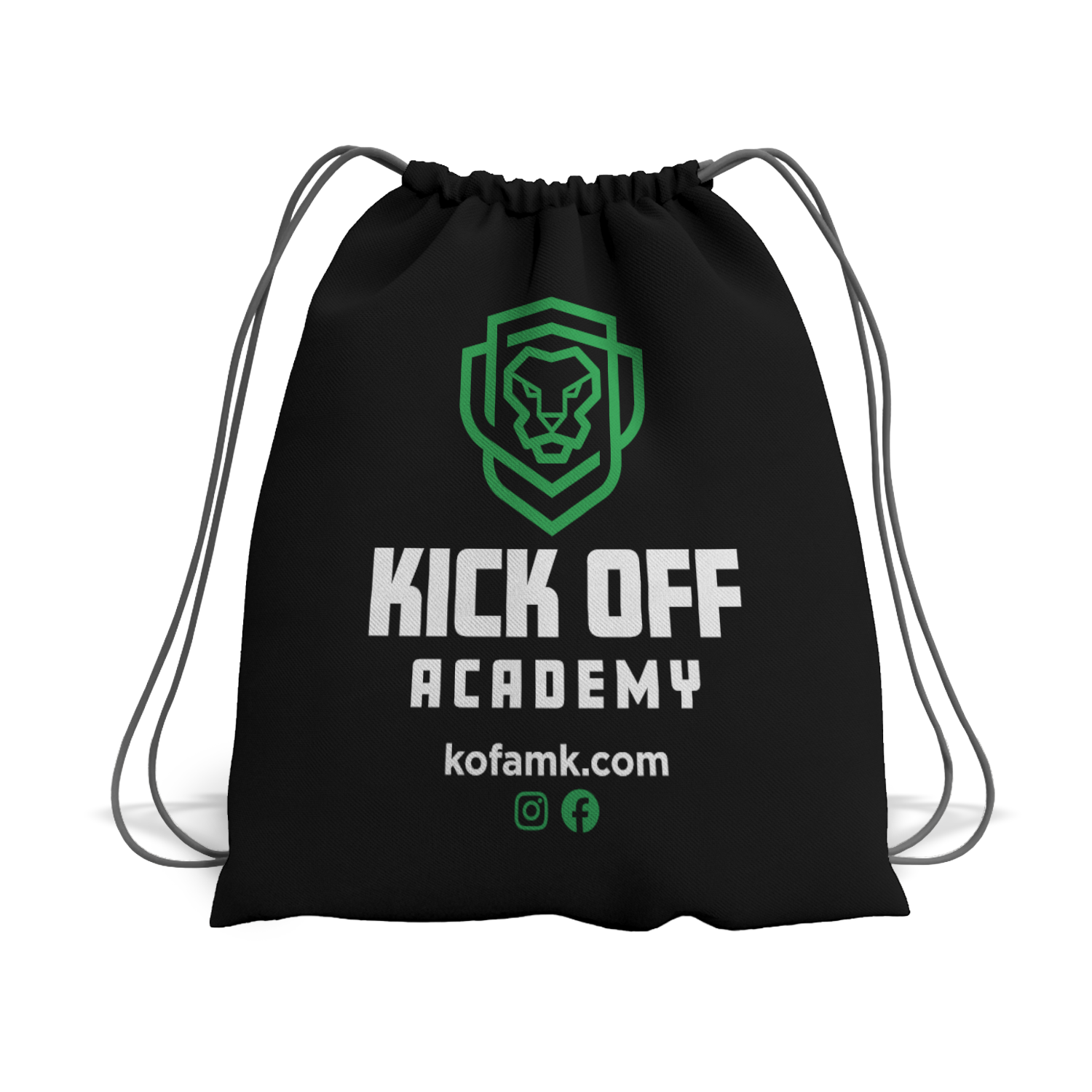 Custom printed drawstring bag, made by Printshop MK, Milton Keynes