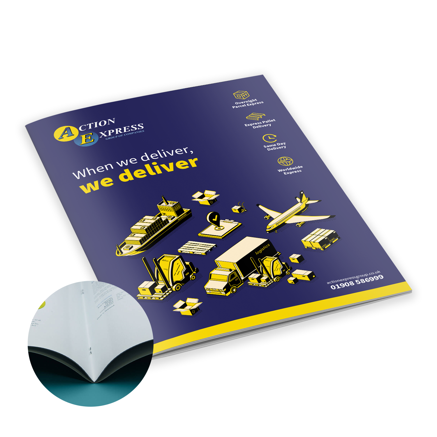 A5 saddle-stitched booklets, custom printed by Printshop MK, Milton Keynes