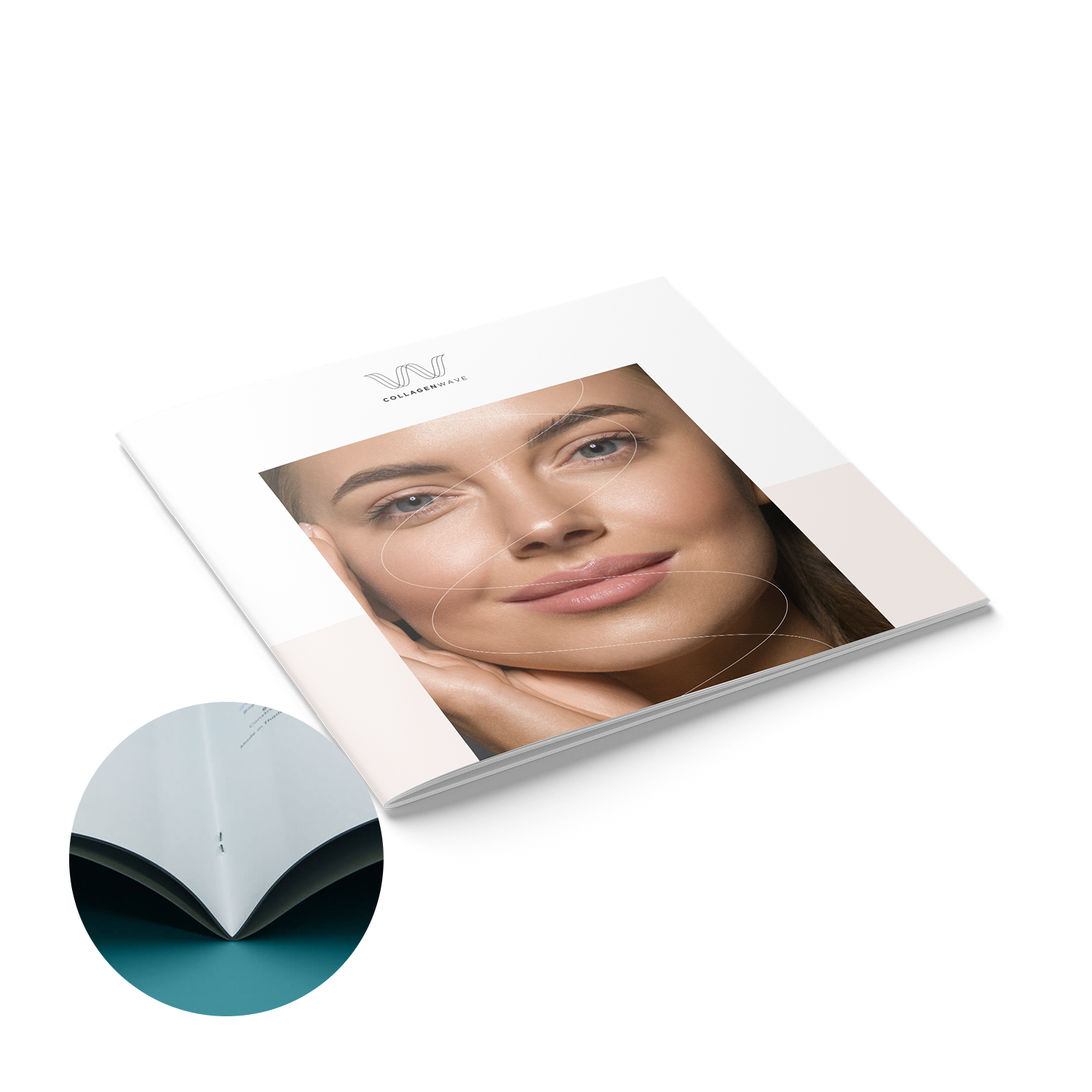 210mm square saddle-stitched booklet, printed by Printshop MK, Milton Keynes