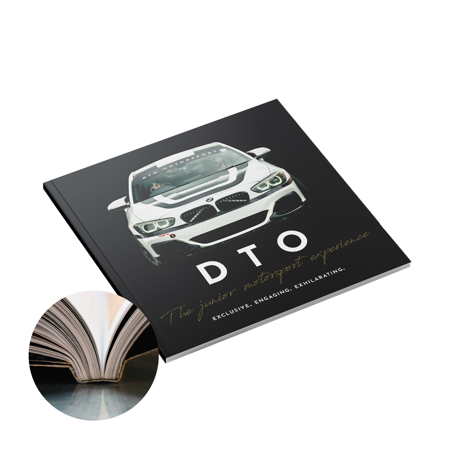210mm square perfect bound booklet, custom printed by Printshop MK, Milton Keynes