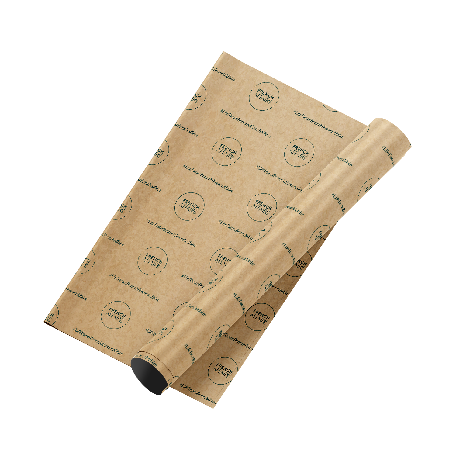 Custom printed greaseproof paper for food service, by Printshop MK, Milton Keynes