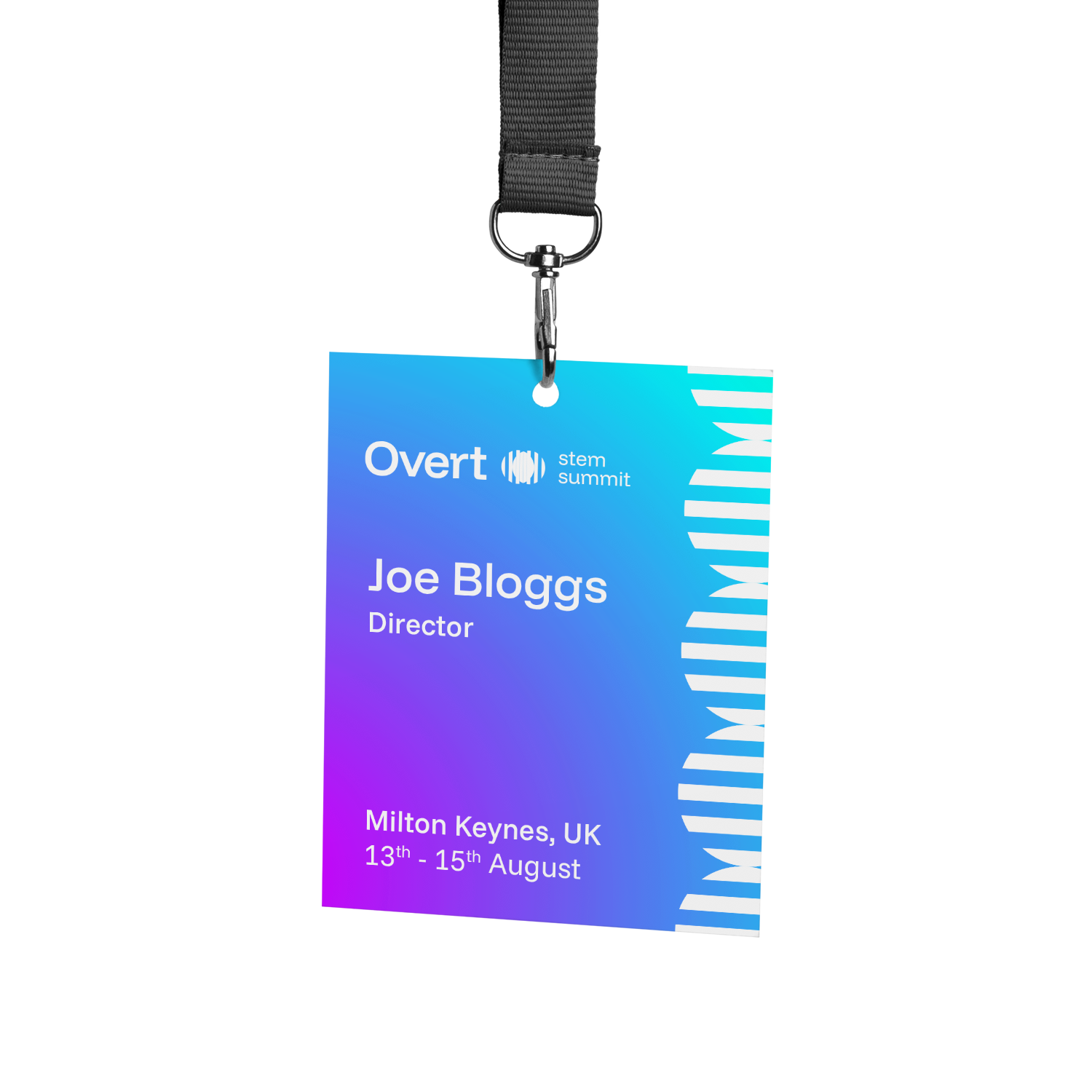 Custom printed event passes on durable card for festivals and conferences, by Printshop MK, Milton Keynes