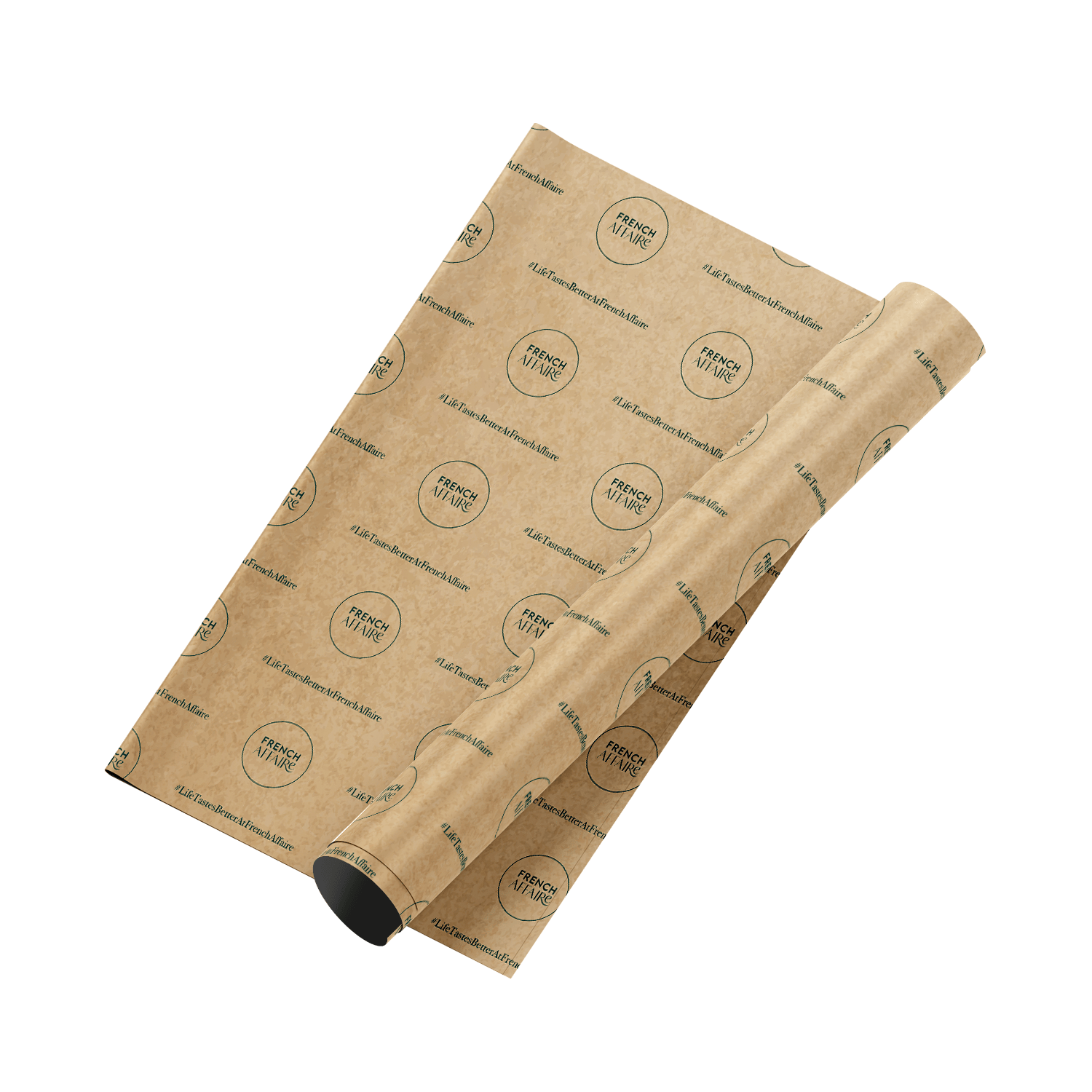 Custom printed greaseproof paper for food service, by Printshop MK, Milton Keynes