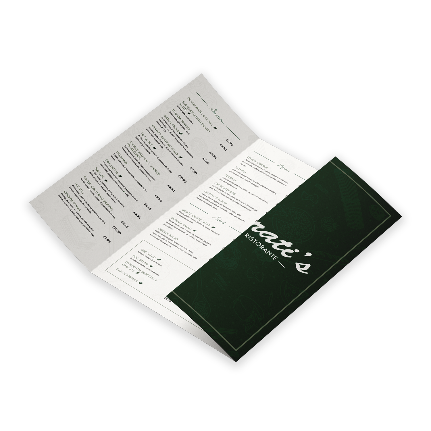 A5 gatefold leaflet, custom printed by Printshop MK, Milton Keynes