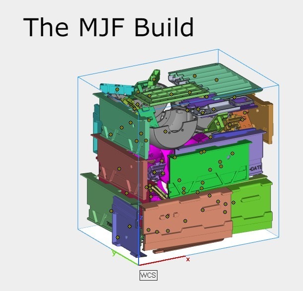 HP MJF 5200 Build at Amuse