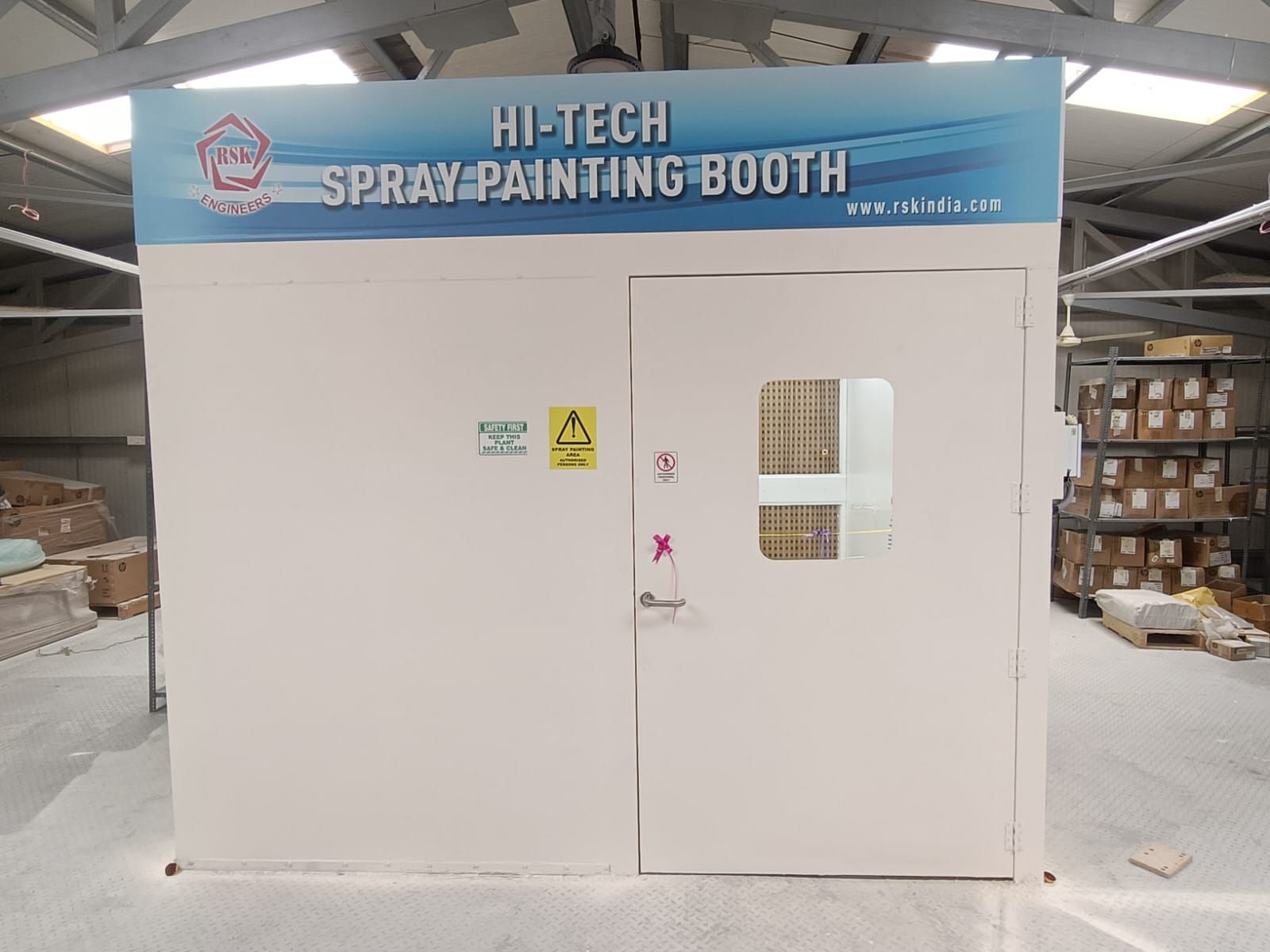 hi tech spray painting booth amuse3d