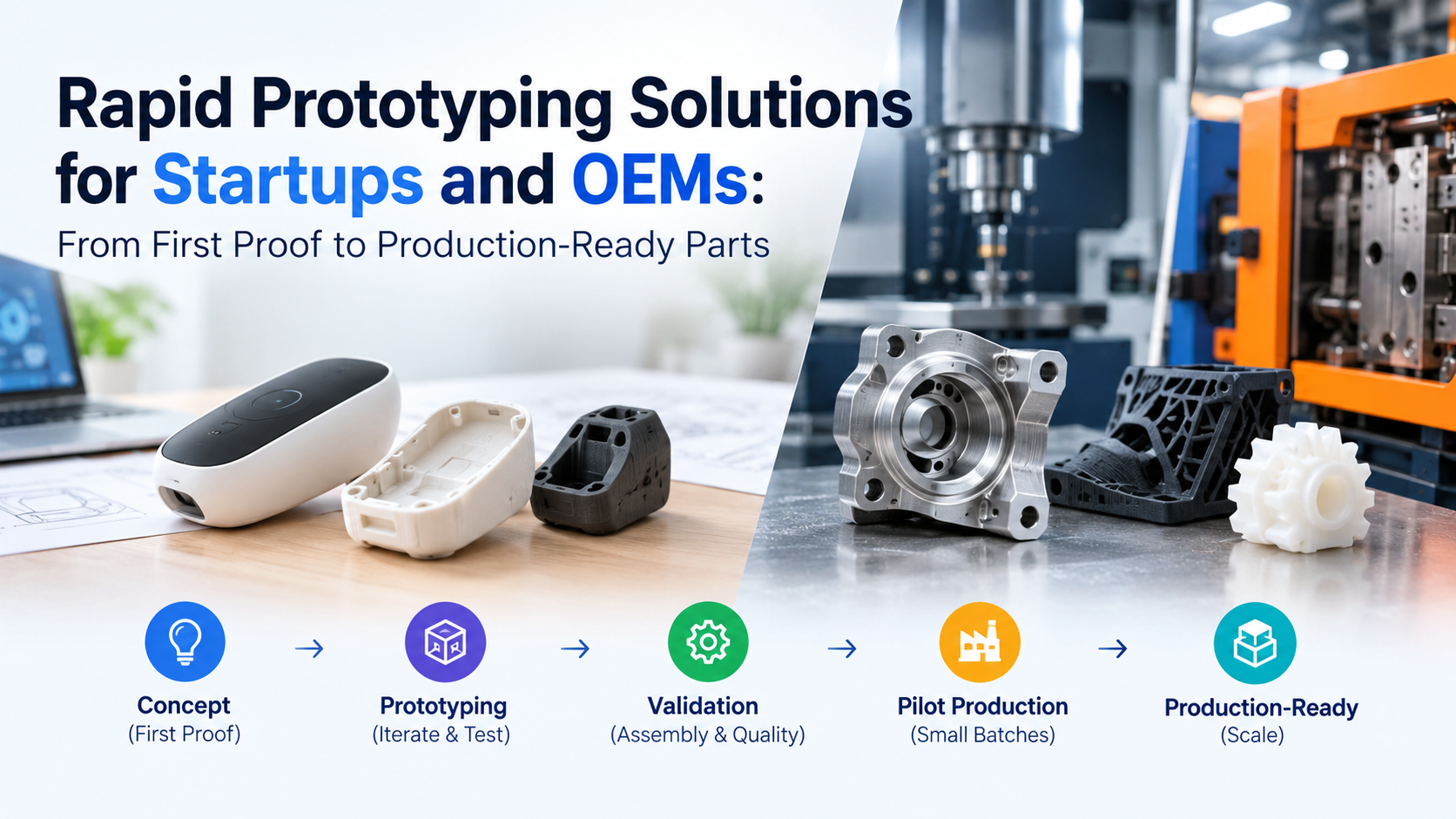 Rapid Prototyping Solutions for Startups and OEMs