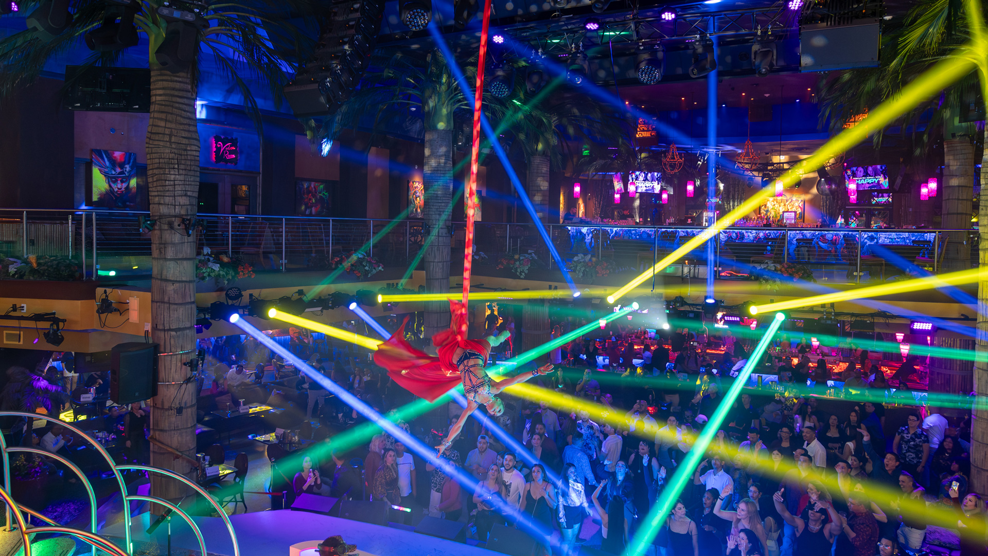 Live entertainment and dancing at Mango's Orlando nightclub
