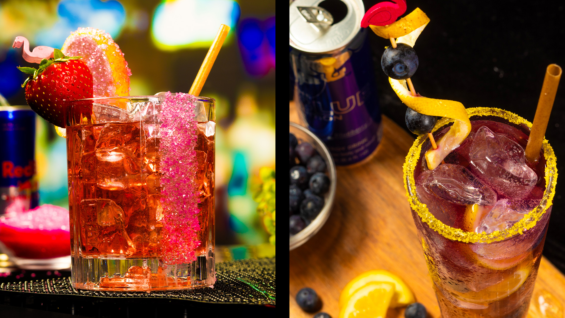 Signature drinks at Mango's Orlando bachelorette celebration