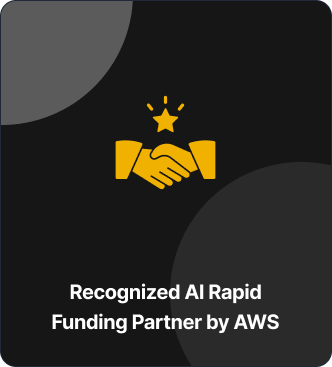 Recognized AI Rapid Funding Partner by AWS