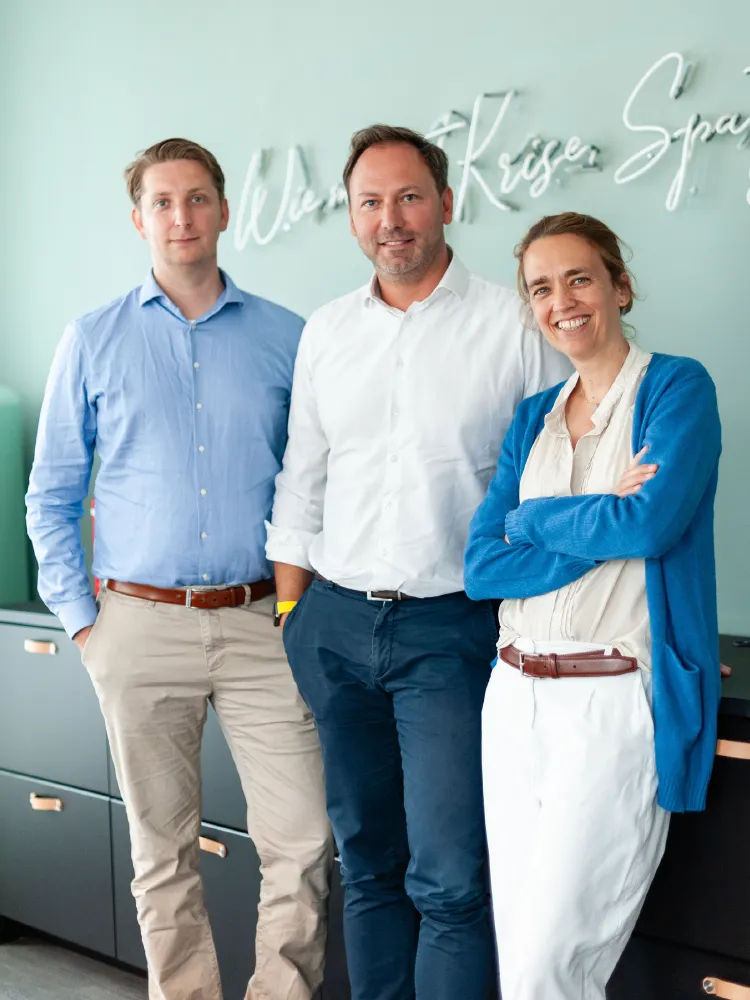 Das Team hinter 21Dx: Ralph Heydrich, Marcel Sroczynski, Dr. Martina Samwer