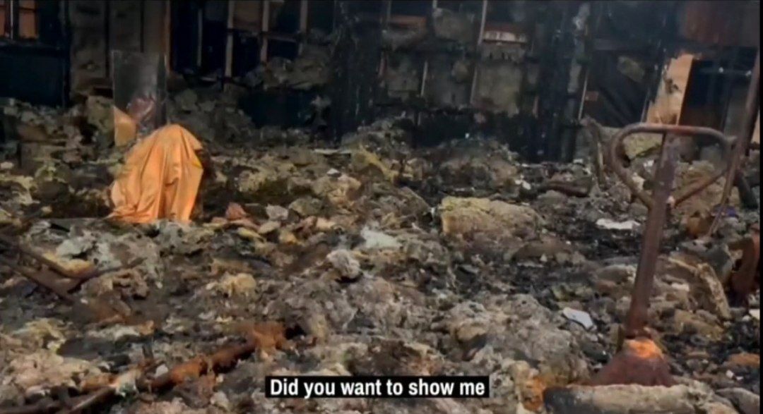 still from 'unfiltered flesh under the golden blanket'