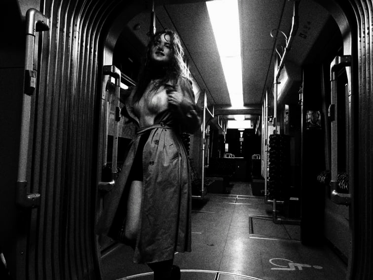 Nellie Heinrichs self-portrait 