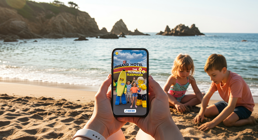Social Media Phone Mockup