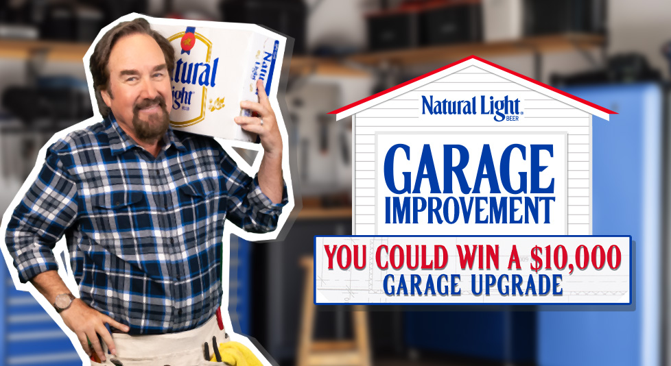 Natural Light garage improvement graphic