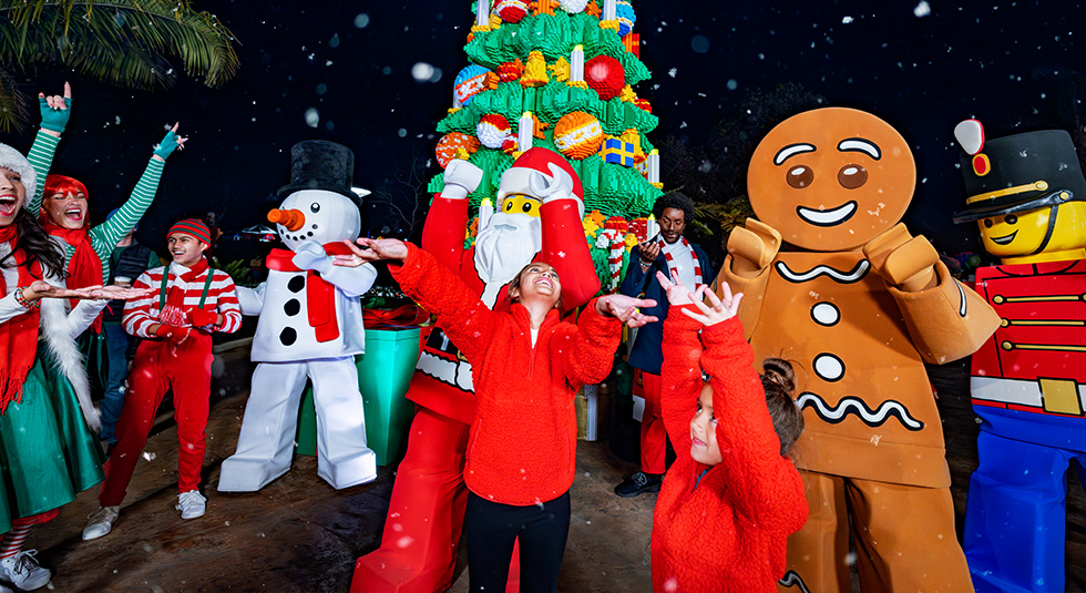 Legoland Christams celebration