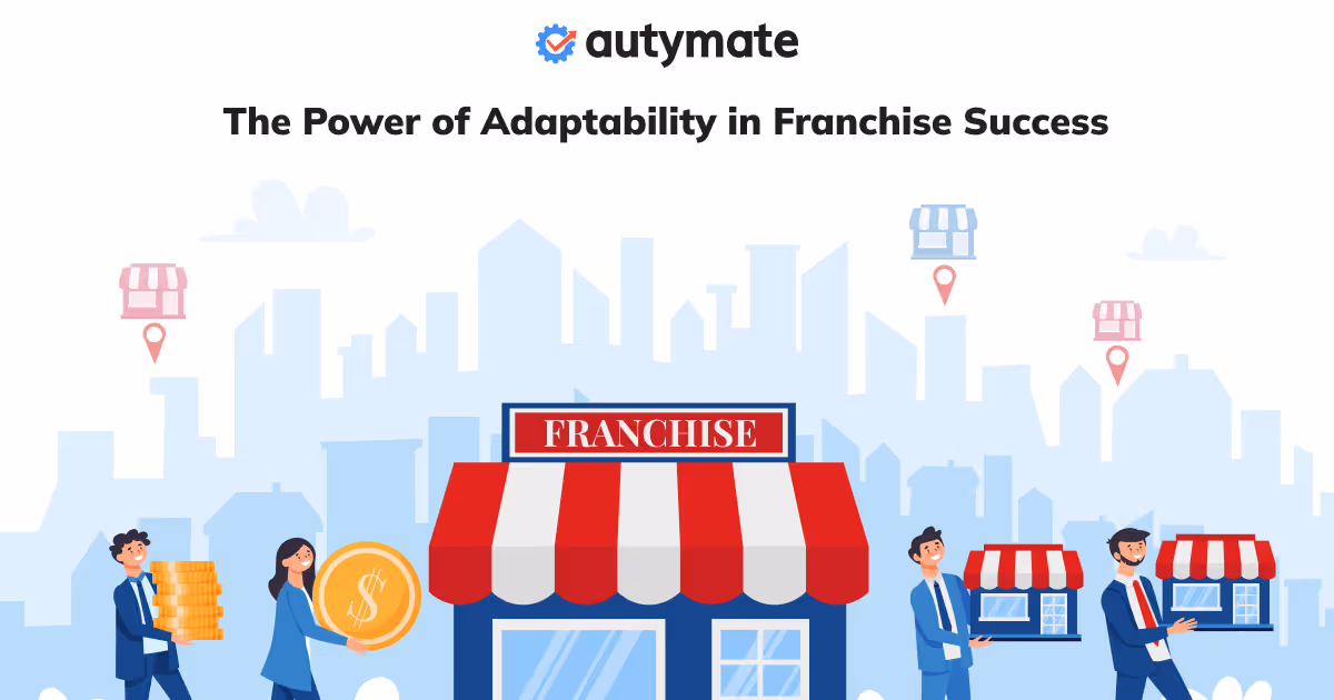 Franchisee being successful