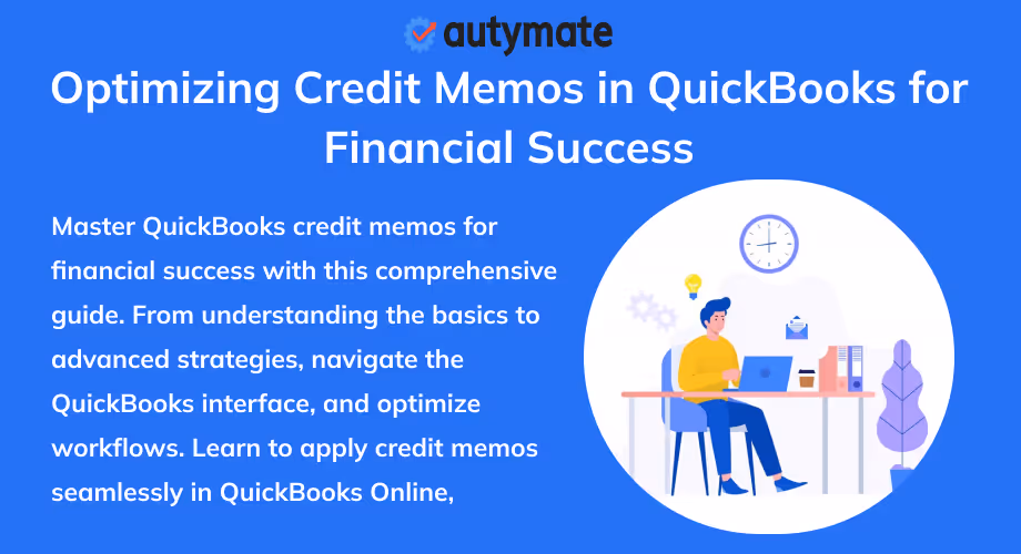 credit memo quickbooks