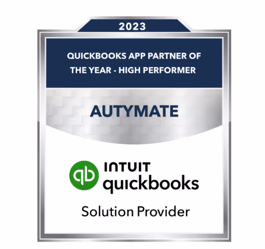 QuickBooks App Partner of the Year Award