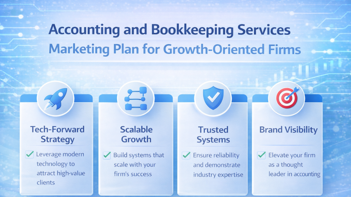 Accounting and Bookkeeping Services Marketing Plan