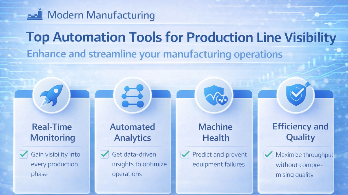 Automation Tools for Production Line Visibility