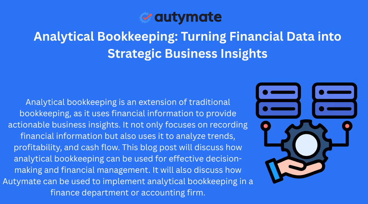 Analytical Bookkeeping