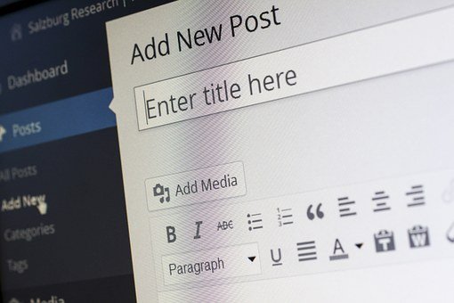 Wordpress screenshot that says "Add New Post"/
