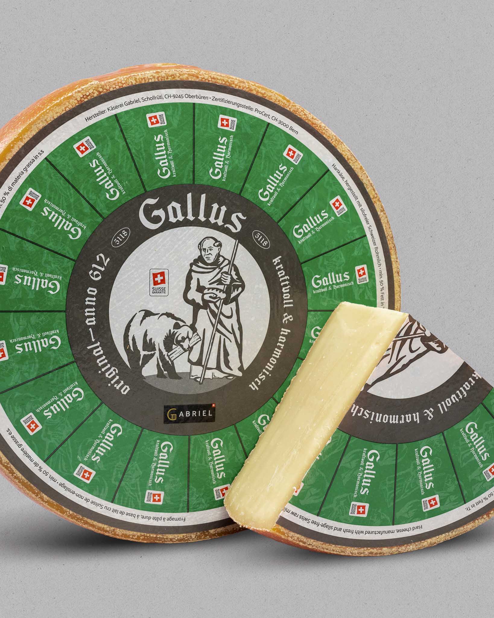 Branding und Webdesign für Käserei Gabriel in Uzwil – modernes Erscheinungsbild mit authentischer Bildwelt, entwickelt von Visuala Brandingagentur St.Gallen.