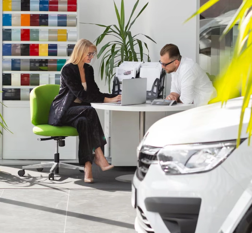car showroom image