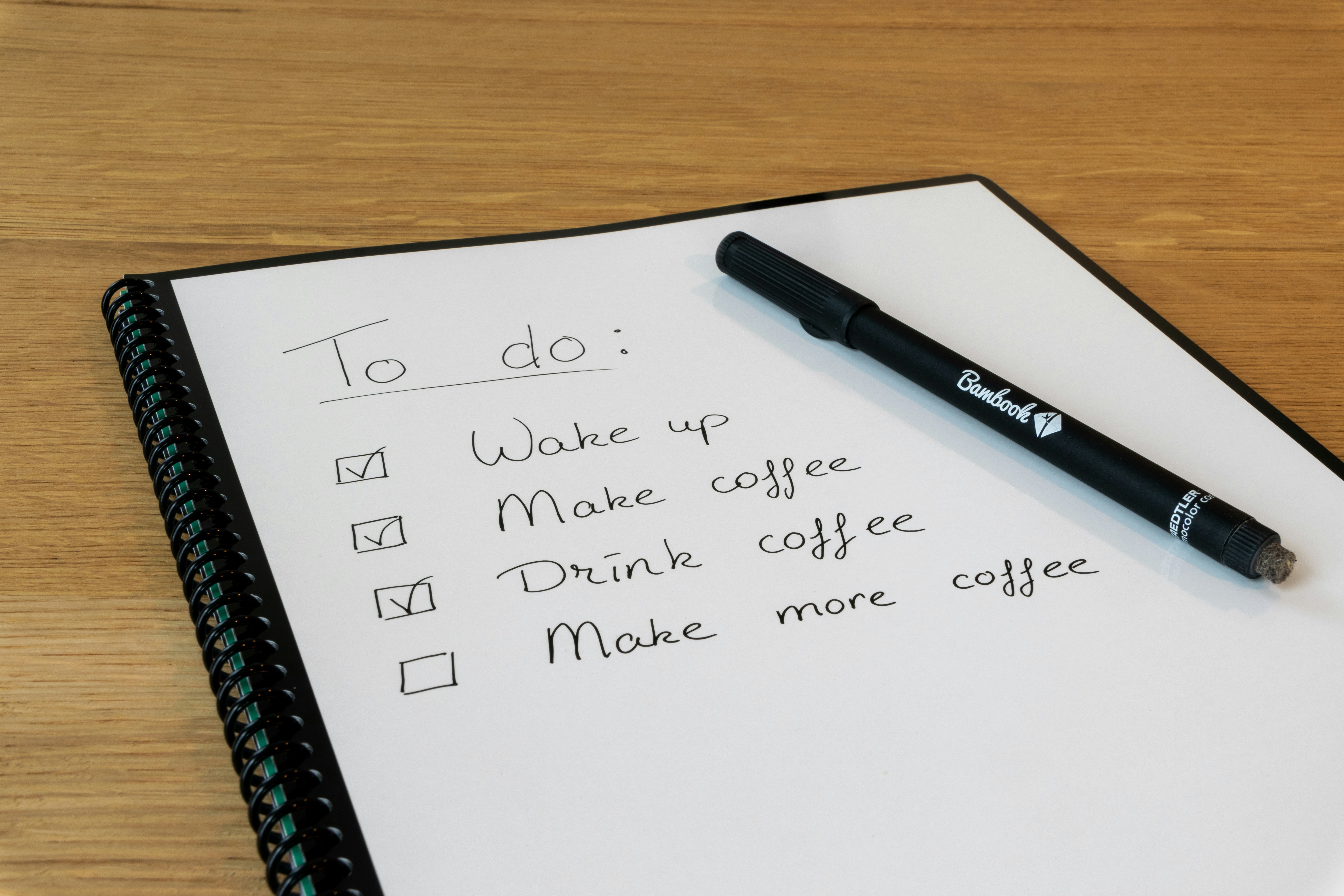checklist with the 6 steps - business exit plan