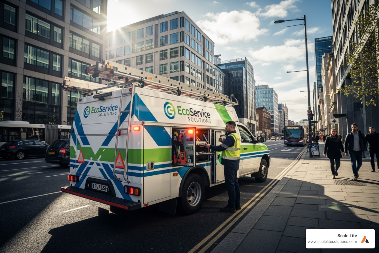 efficient service truck - exit strategy in business