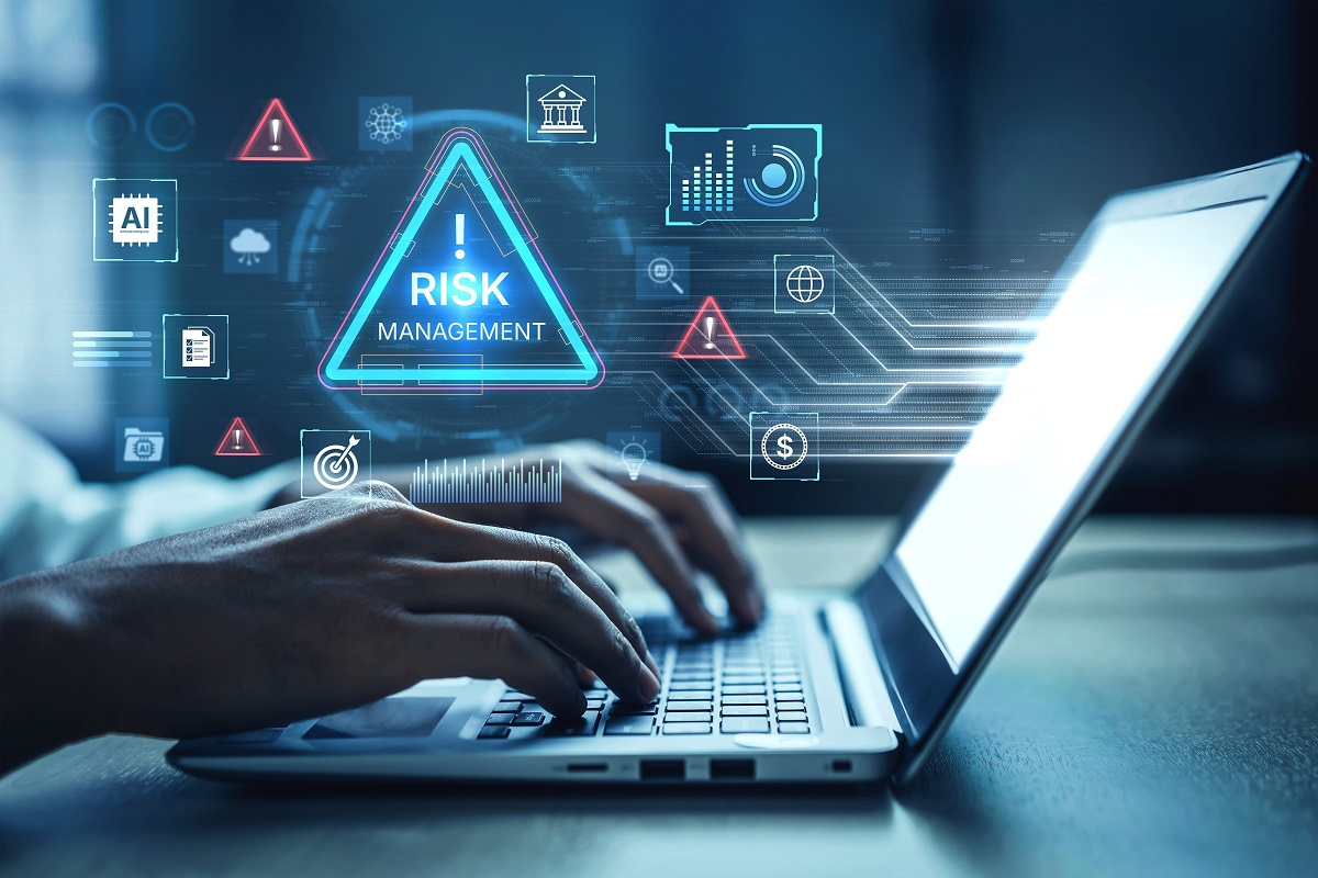 AI monitoring dashboard highlighting fraud detection, AI guardrails, compliance monitoring, and risk management for customer interactions