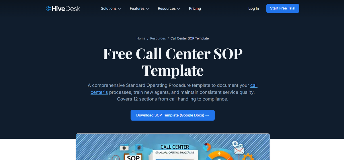 Call Center SOP Template