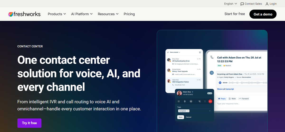 Freshcaller Reporting and Analytics