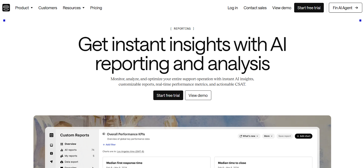 Intercom Reporting