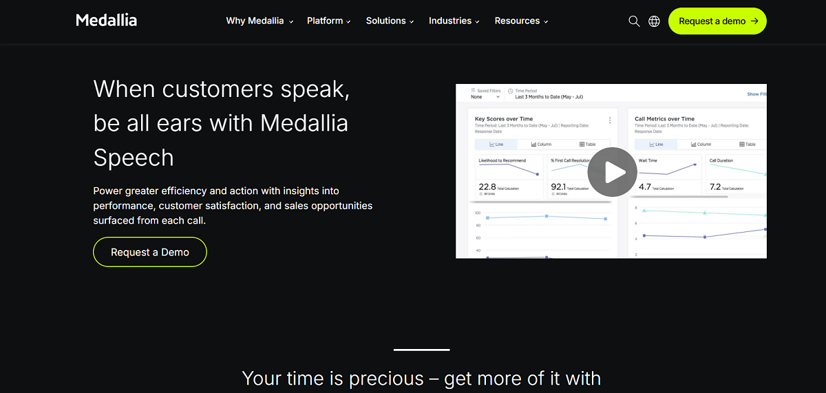 Medallia Speech