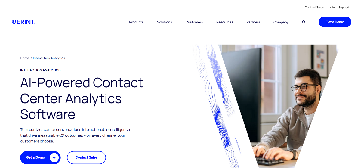 Verint Interaction Analytics
