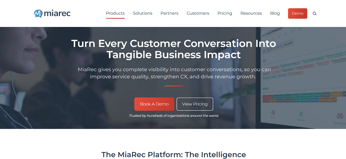 MiaRec Voice Analytics