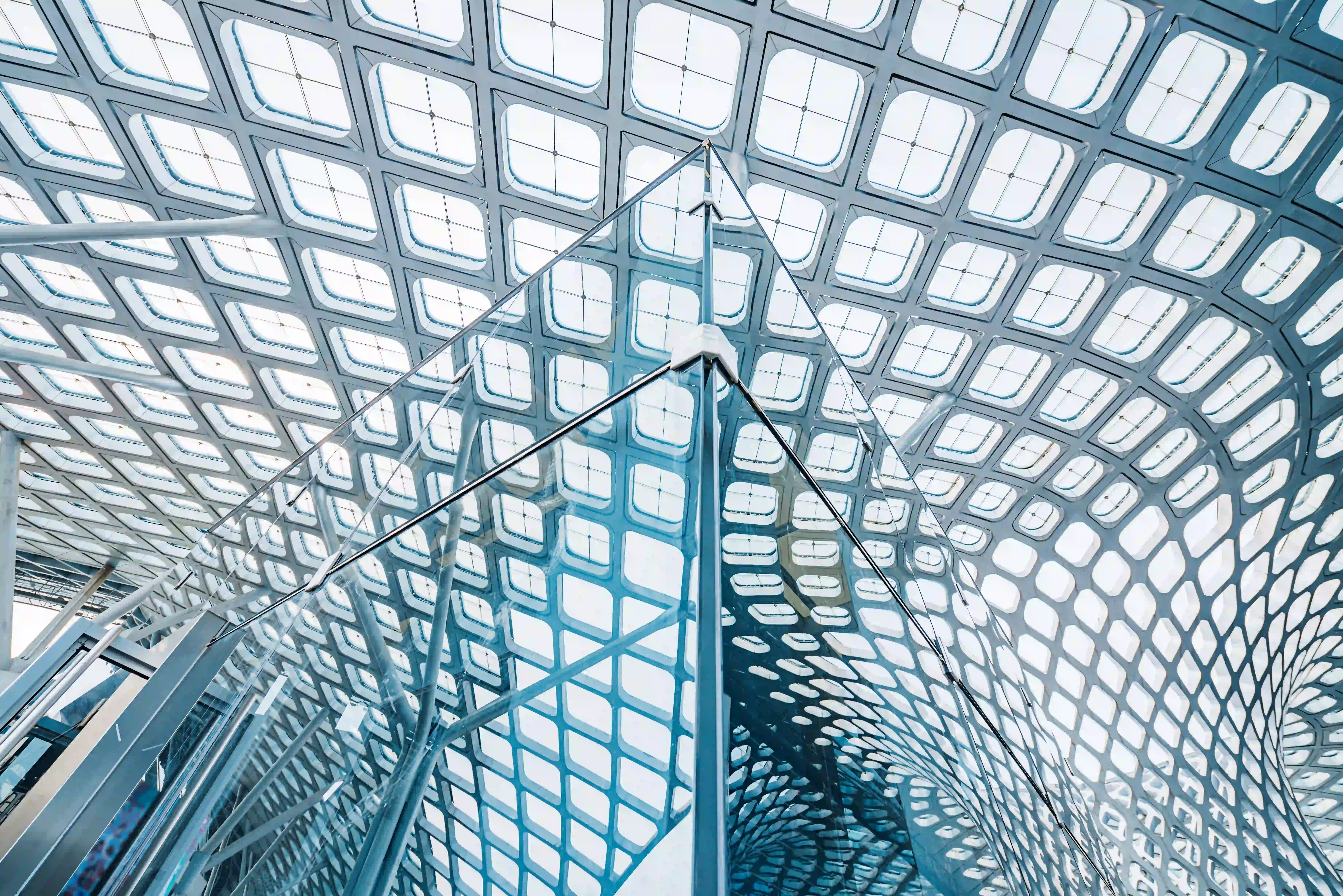 Building full of glass