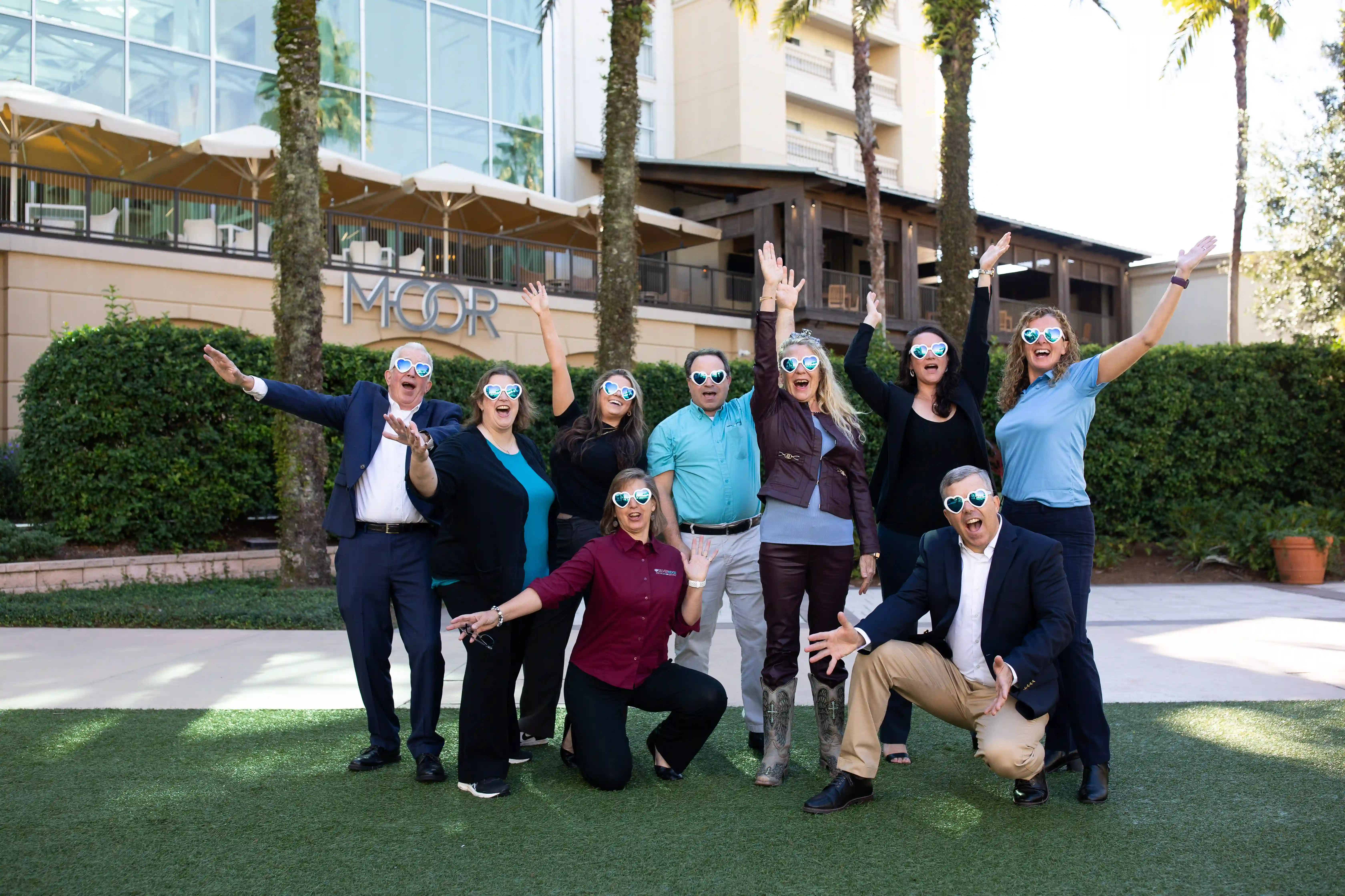 Silveredge team ready for the annual event.