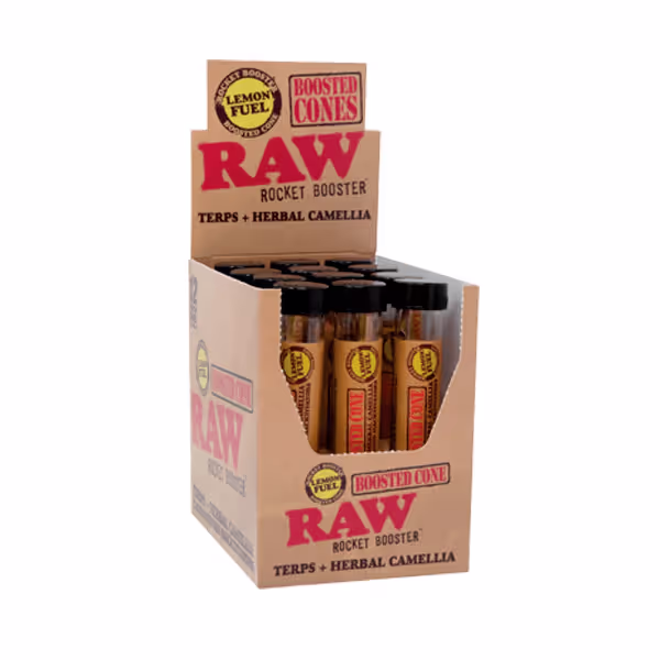 Raw Rocket Boosted Cones Lemon Fuel - 5016