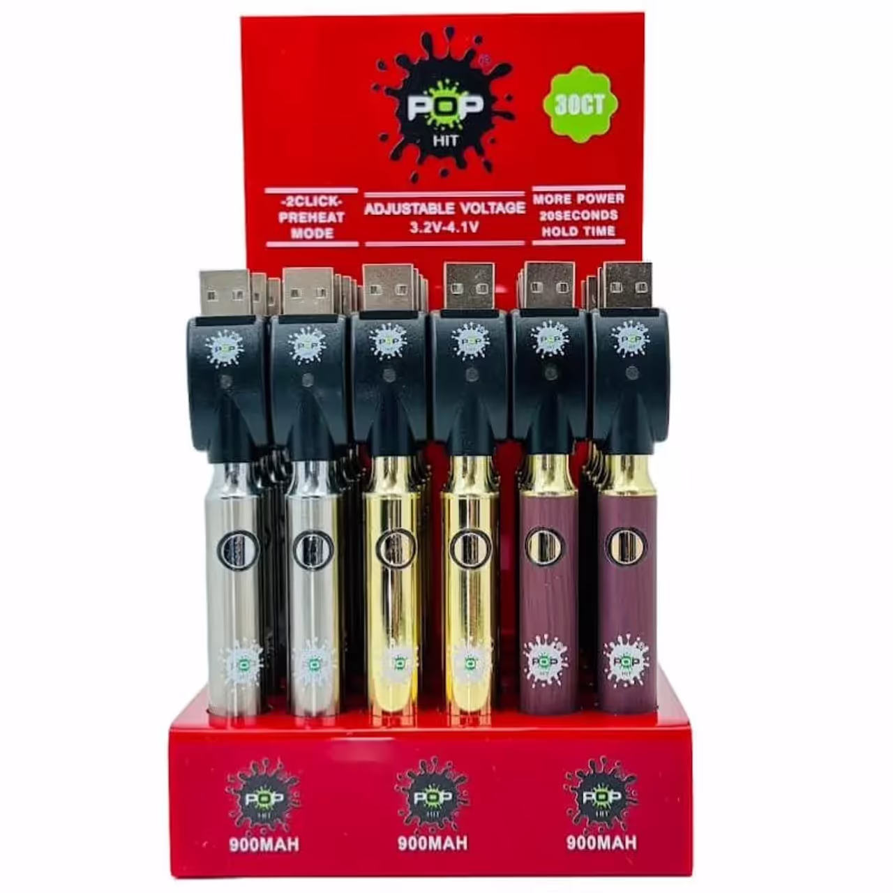Pop Hit 1+1 Dbl Battery 900Mah - 2420