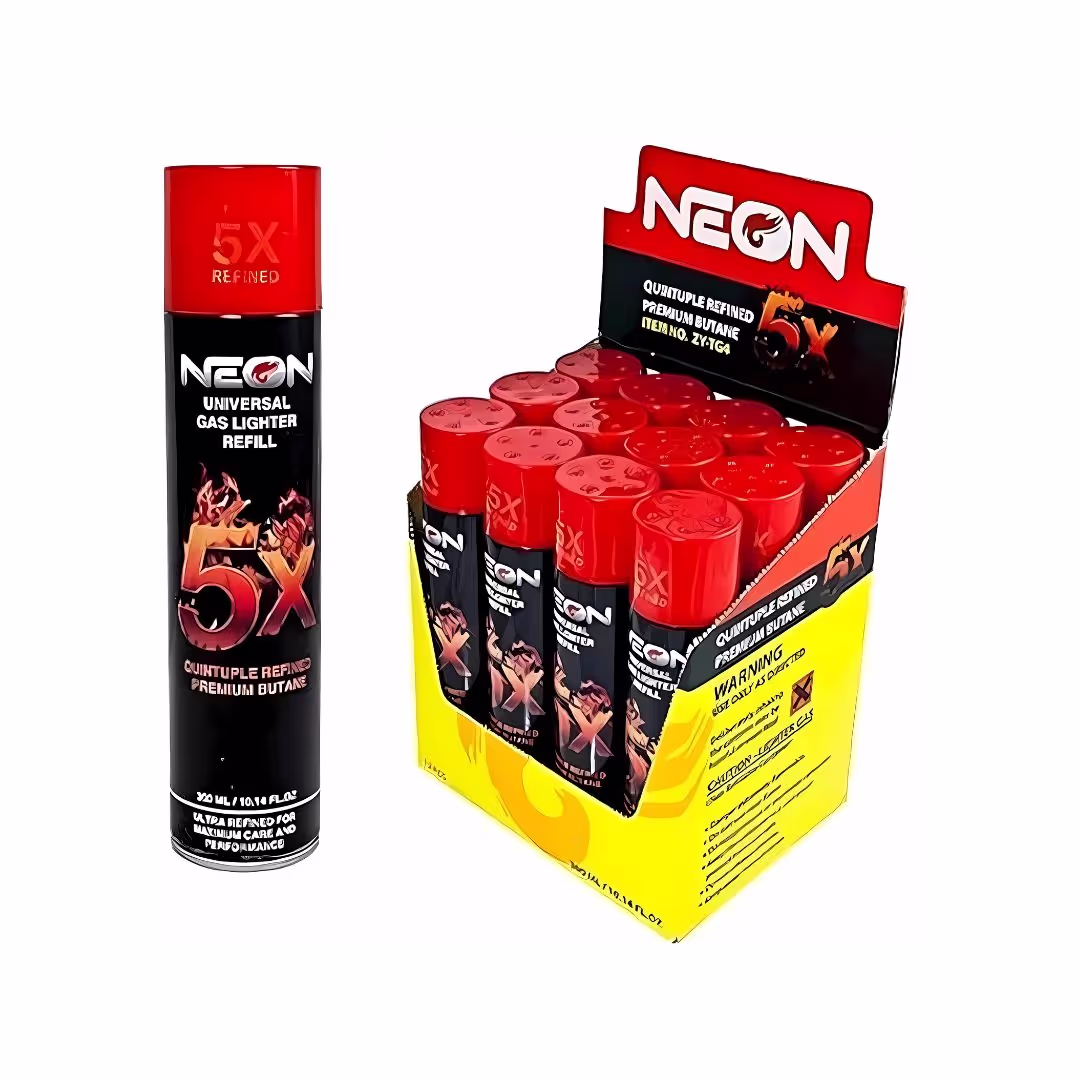 Neon 5X Butane 12PK - 3976