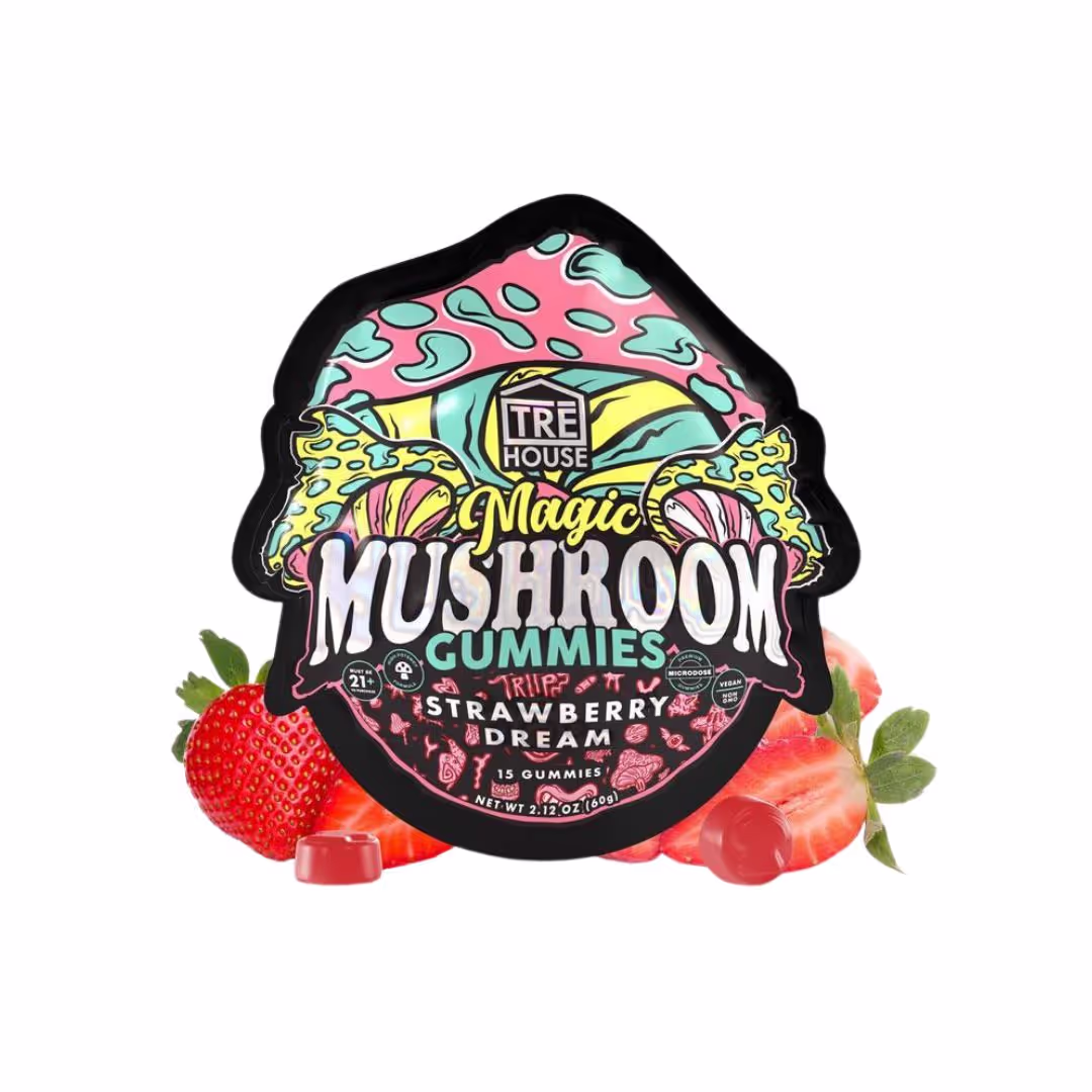 Tre House Magic Mushroom Gummies 10PK - Strawberry Dream - 341