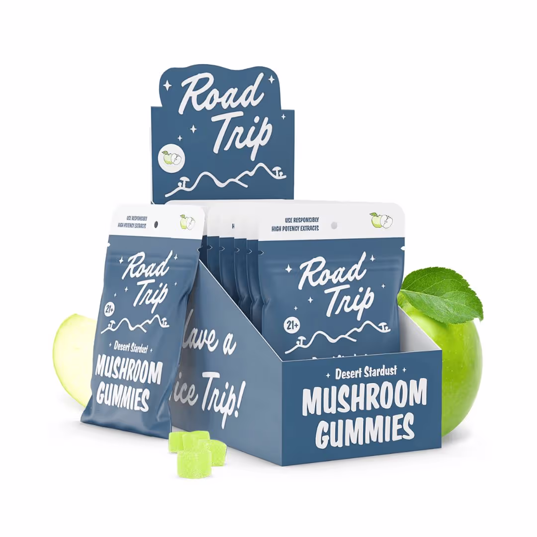 road trip desert stardust magic mushrooms green apple - 1090