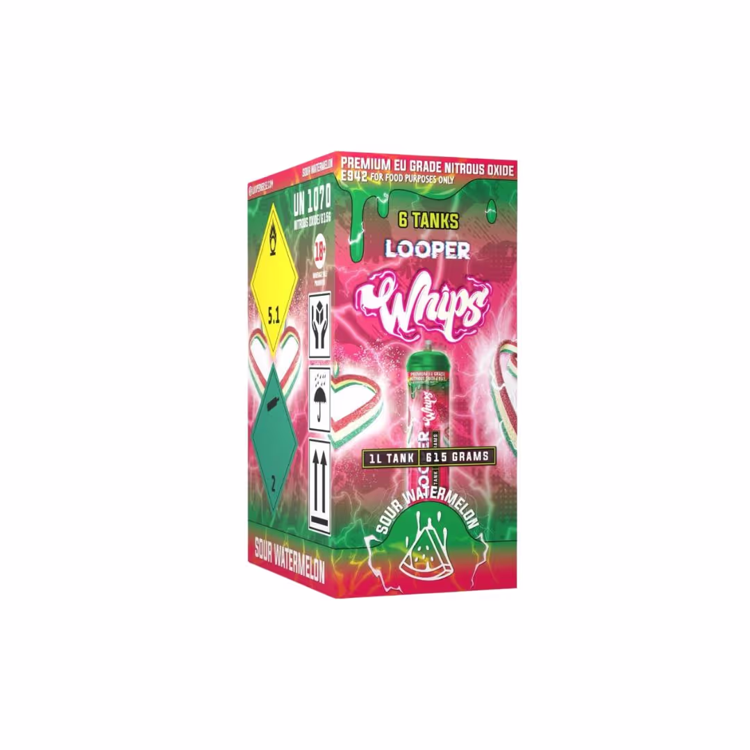 Looper Sour Watermelon 615G 6CT - 320