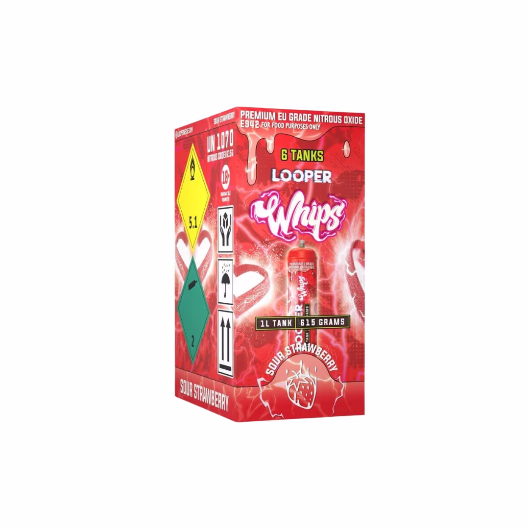 Looper Sour Strawberry 615G 6CT - 321